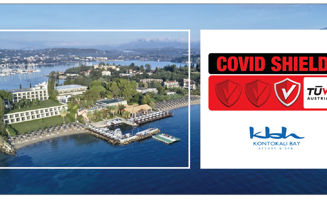 Το 5* Kontokali Bay Beach Resort & Spa πιστοποιήθηκε με το Ιδιωτικό Σχήμα Πιστοποίησης TÜV AUSTRIA CoVid Shield, με το επίπεδο ❝Principal❞!
