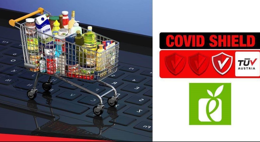 H e-Fresh.gr, τo πρώτο αμιγώς online supermarket, έλαβε την πιστοποίηση «TÜV AUSTRIA CoVid Shield»!