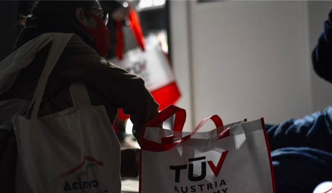 Η TÜV AUSTRIA Hellas έστρωσε Δείπνο Αγάπης και πρόσφερε συνολικά 640 γεύματα σε άστεγους συνανθρώπους μας