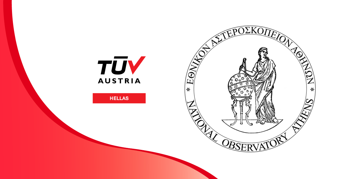 Πιστοποιήθηκε η μονάδα Οικονομικής Διοικητικής Υποστήριξης Ειδικού Λογαριασμού Κονδυλίων Έρευνας του Εθνικού Αστεροσκοπείου Αθηνών, σύμφωνα με το πρότυπο ISO 9001:2015