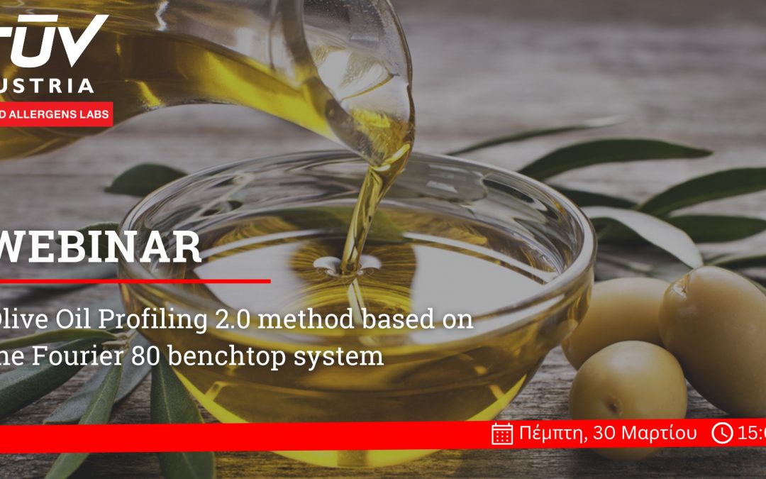 WEBINAR: Olive Oil Profiling 2.0 method based on the Fourier 80 benchtop system