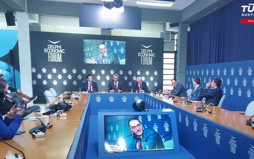 Δυναμικό «παρών» της TÜV AUSTRIA Hellas στο 8o Οικονομικό Φόρουμ των Δελφών