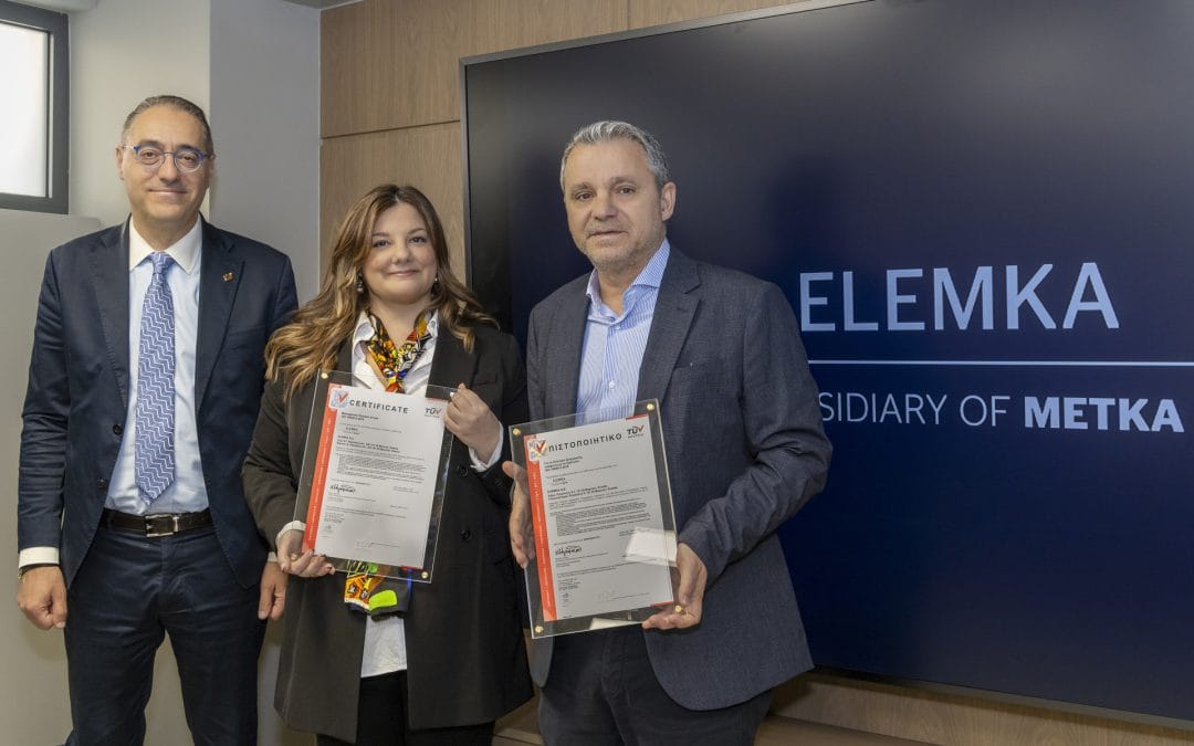 TÜV AUSTRIA awards ISO 19650 2 certification to ELEMKA SA for Building Information Modeling (BIM)
